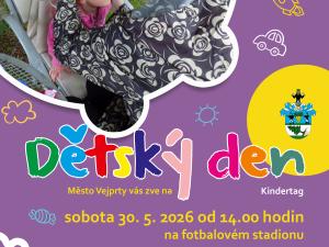 Vejprty - Dětský den, plakát 2026